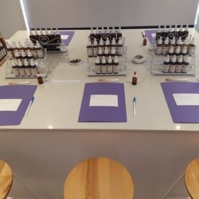 All ready for the only Natural Perfumery Workshop available in Australia, taught by a fully qualified perfumer
