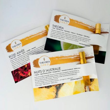 5ml x 3 Pack – Rose Aimée, Nuits d’Australie, Theoria – Eau d’Parfum